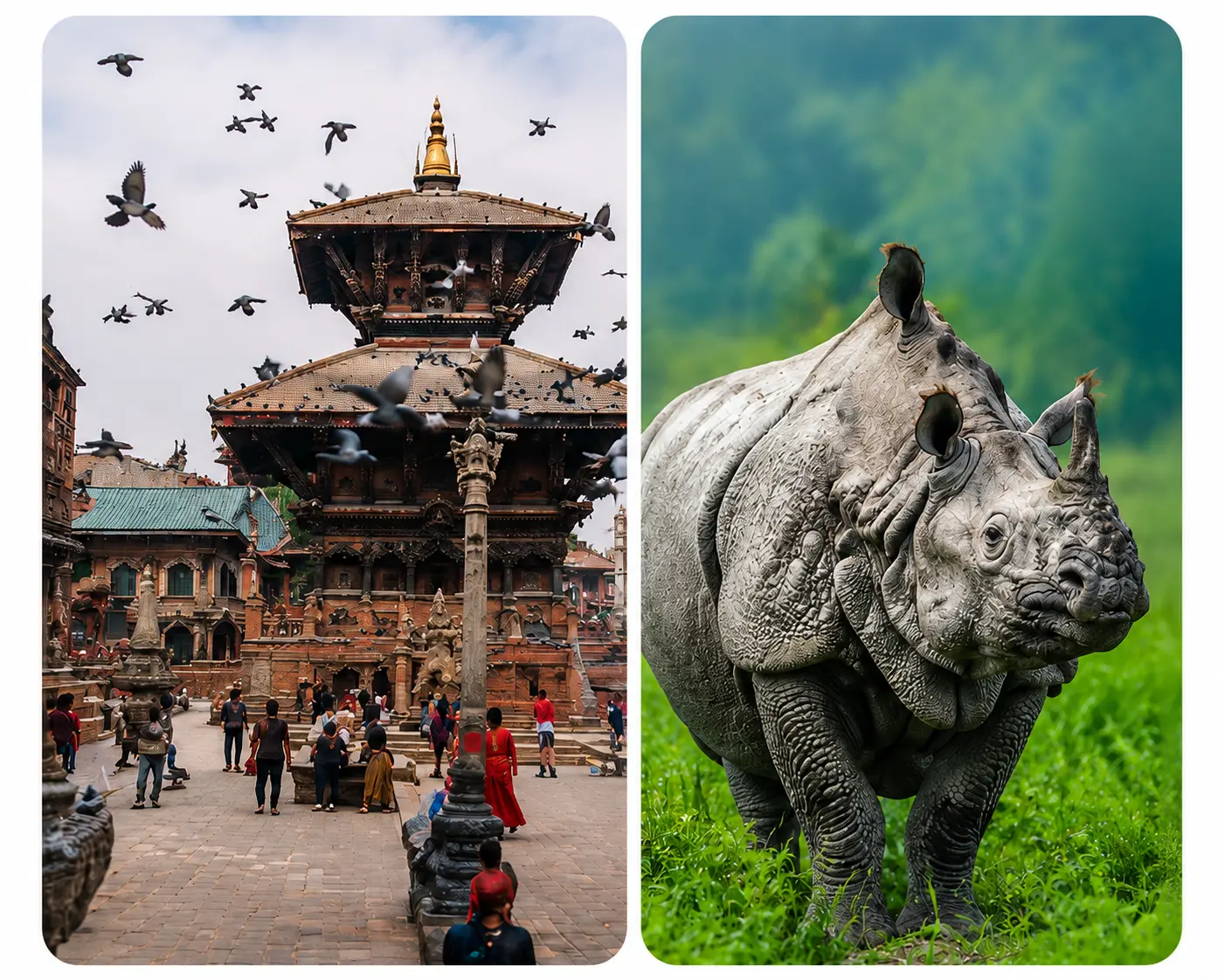 Cultural And Wildlife Tour : Kathmandu & Chitwan